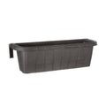 Bama fioriera bloem-balkonbak 60x20x18.5 cm antraciet