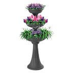 Bama trevy fioriera plantenbak 50x114 cm antraciet