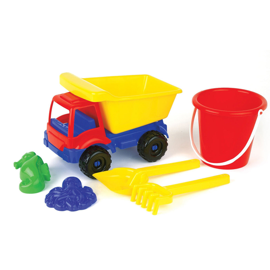Scapino - Scapino Kiepwagen met emmerset 6-delig