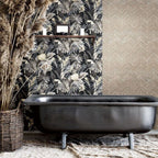 Noordwand behang topchic herringbone bruin