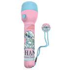 Disney stitch zaklamp 16 cm blauw roze
