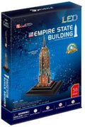 Cubic Fun - Cubic Fun 3d puzzel empire state building met led verlichting