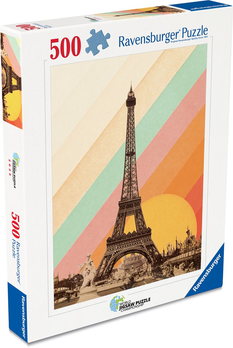 Ravensburger - – parijse regenboog – florent bodart – legpuzzel – 500 stukjes