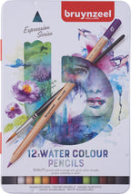 BRUYNZEEL - BRUYNZEEL expression aquarelpotloden blik 12