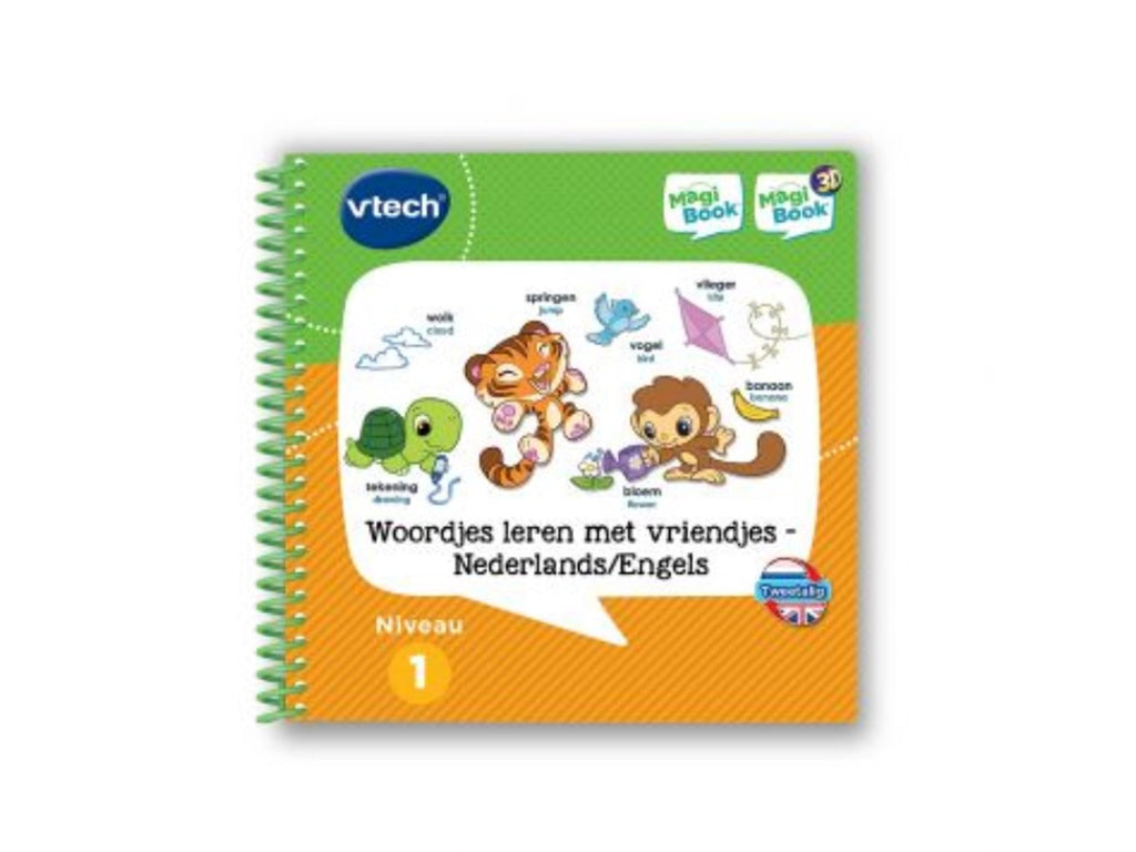 Vtech - Vtech magibook - woordjes leren met vriendjes nl-en