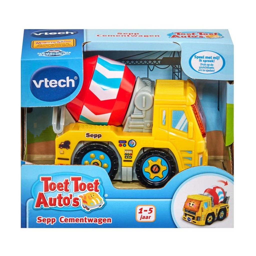 Vtech - Vtech toet toet auto's sepp cementwagen - interactief speelgoed - speelgoedvoertuig