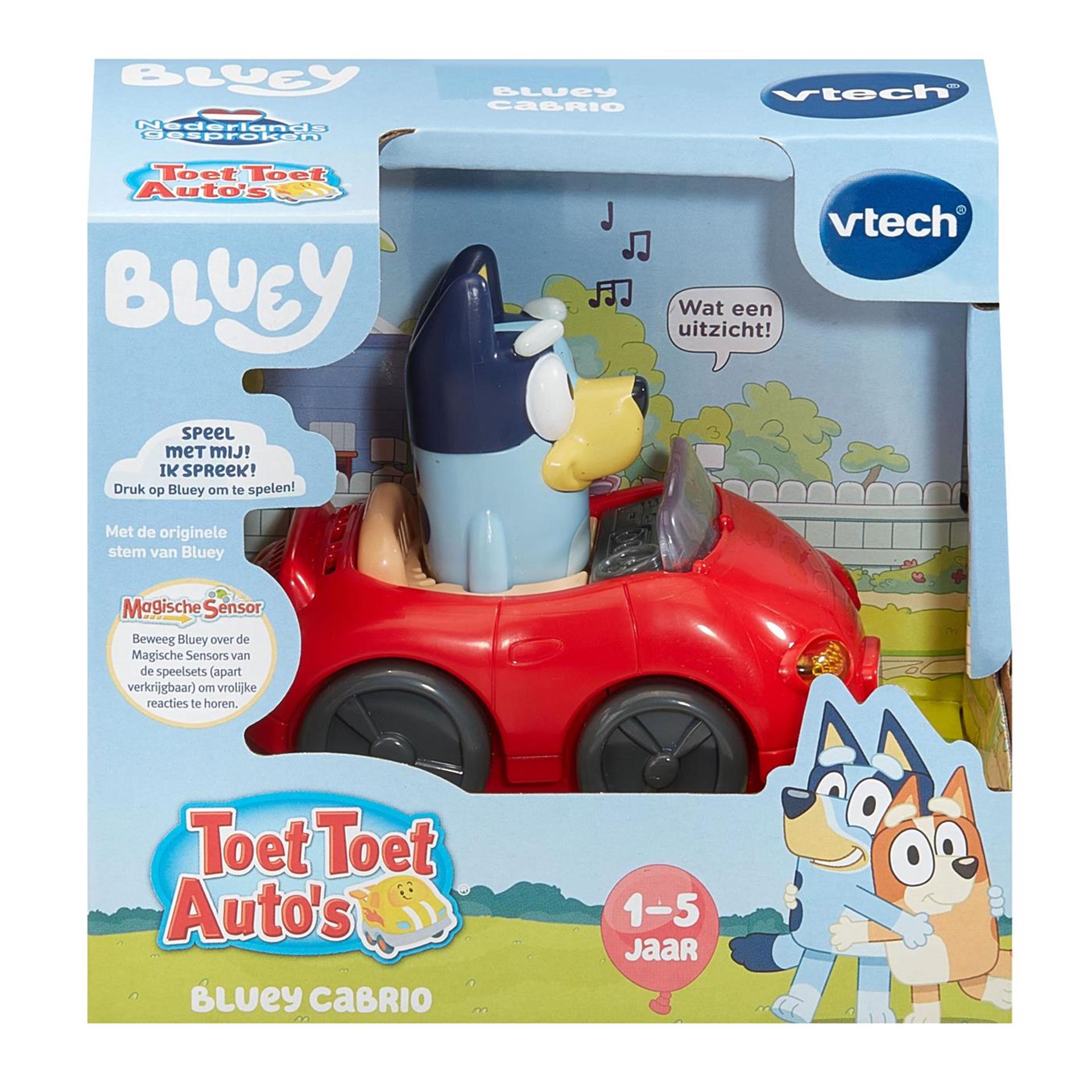 Vtech - Vtech toet toet bluey - bluey cabrio