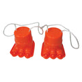 Playfun loopklossen poot oranje, set van 2