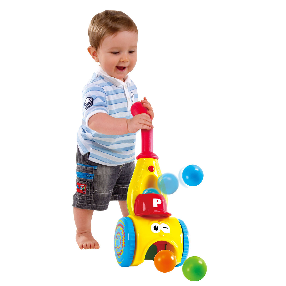 Playgo scoop-a-ball werper geel 2995