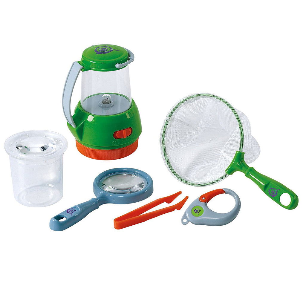 Playgo - go natuur onderzoekerset - 6 dlg. met schepnet en vergrootglas