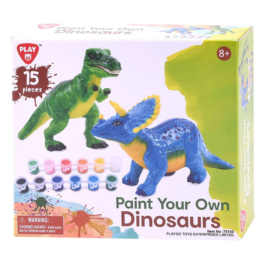 Playgo - go verf je eigen dino's - 15dlg.
