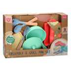 Playgo braadpan en grillpan speelset - 8dlg.