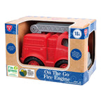 Playgo biobased brandweerwagen rood - 28cm