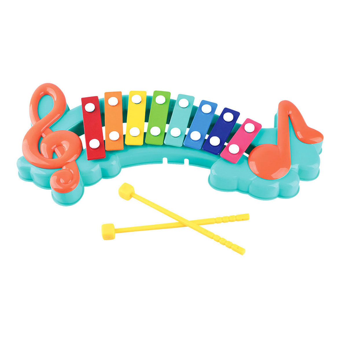 Playgo xylofoon met muzieknoten - 3dlg.