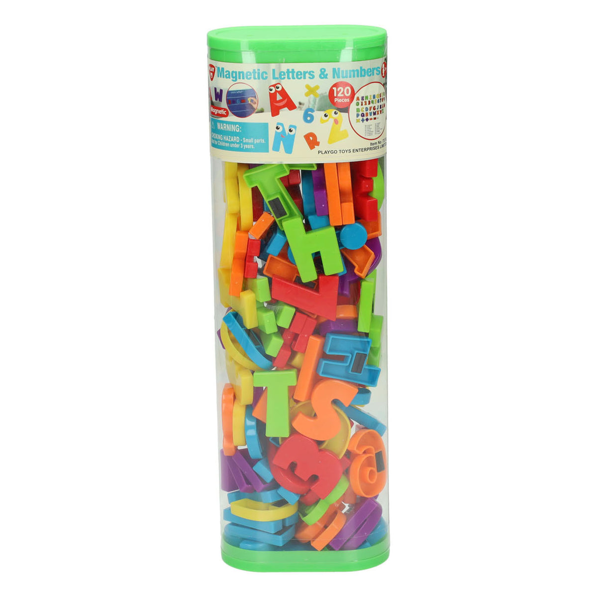 Playgo - go magneet letters en cijfers 120dlg.