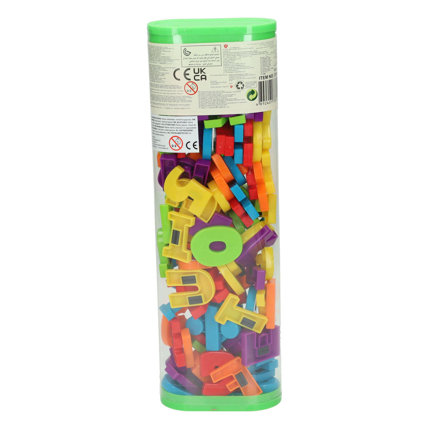 Playgo - go magneet letters en cijfers 120dlg.
