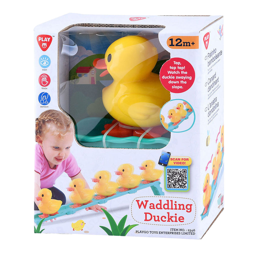 Playgo - go waggelende eend van de helling speelset
