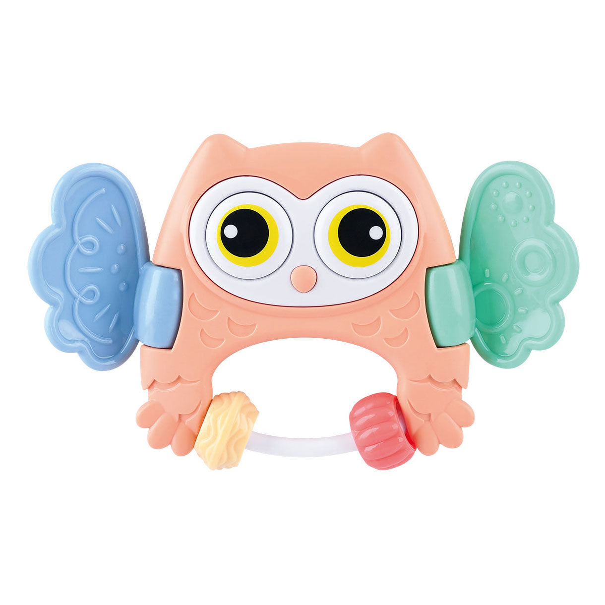 Playgo peekaboo uil grijpring