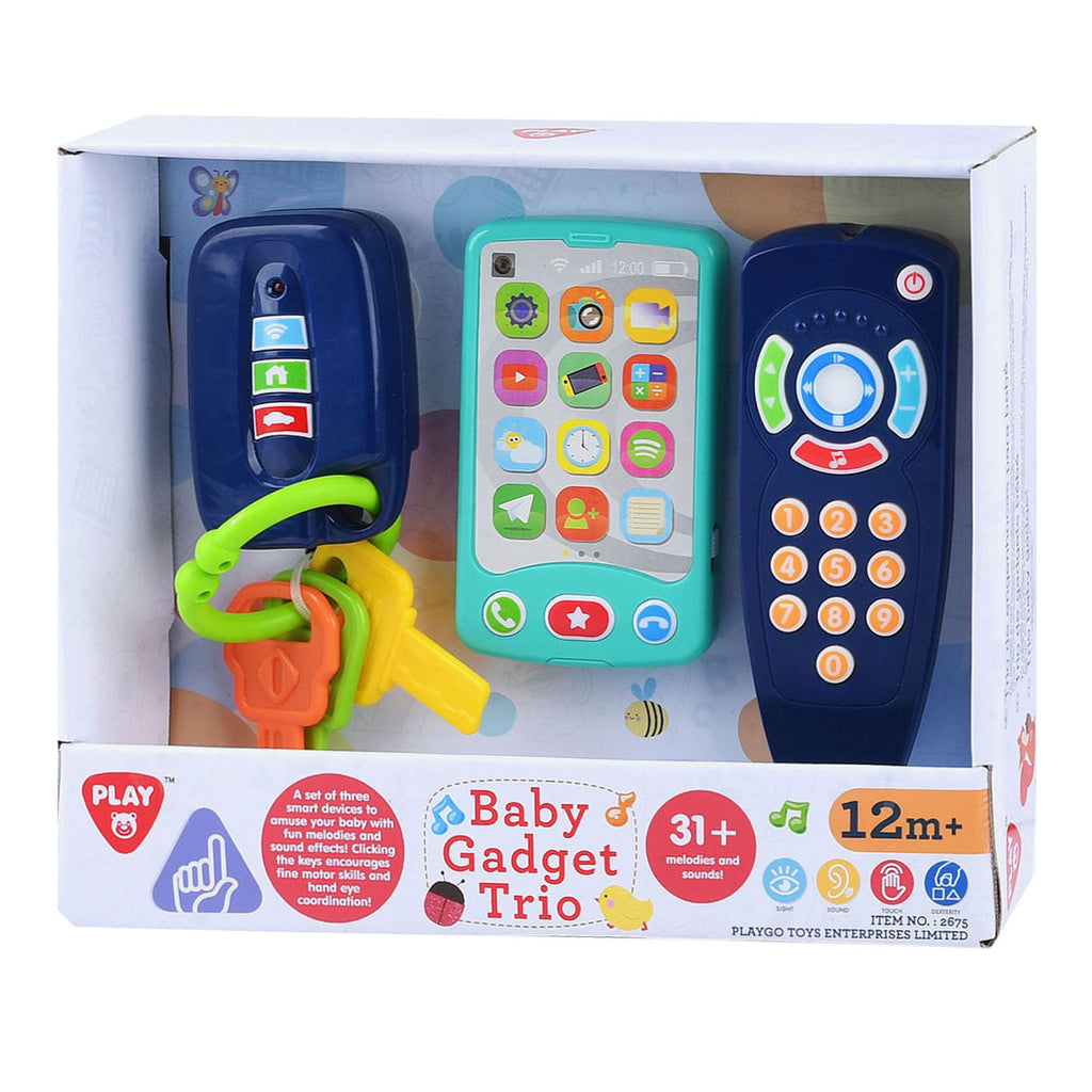 Playgo - go baby speeltjes sleutel - afstandsbediening en telefoon - 3dlg.
