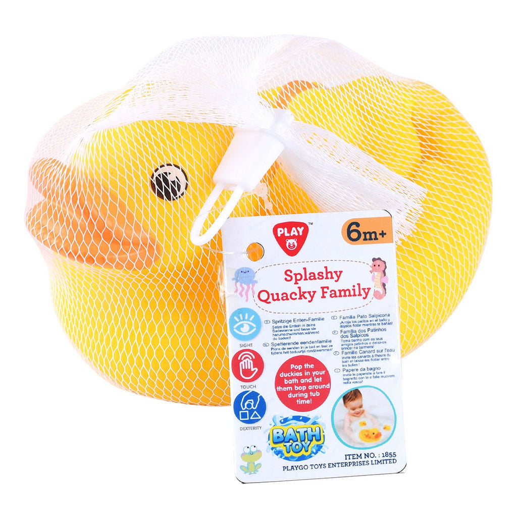 Playgo - go spetterende eendenfamilie - 4dlg.