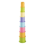 Playgo stapelblokken kleur - 8dlg.