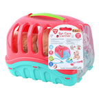Playgo - go dieren reismandje met knuffelpuppy - 7dlg.