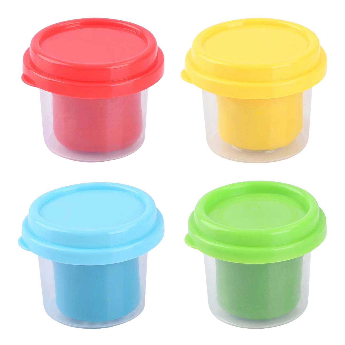 Playgo - go kleiset 4 kleuren - 4x56gram