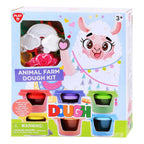 Playgo - go boerderijdieren kleiset - 6 kleipotjes