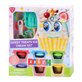 Playgo zoetigheden ijsjes kleiset - 6 kleipotjes