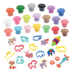 Playgo - go luxe knutsel kleiset - 20 kleipotjes