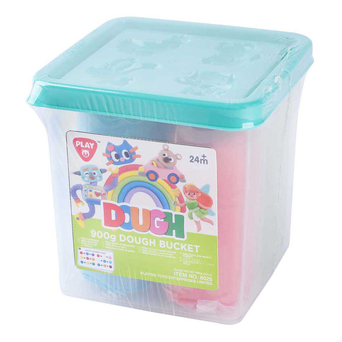 Playgo - go klei-emmer - 900g
