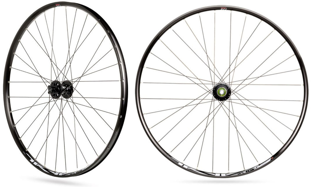 Rodi wielset tryp 25 29 met 15x100 en 12x142 steekas - 6 bouts remschijfbevestiging - 8 9 10 11 speed - zwart