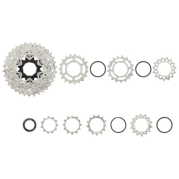 SHIMANO - SHIMANO cassette "105 cs-r7101/cs-hg710" shim.cassette 105 csr7101 12f 11-34z f.di2+mech.