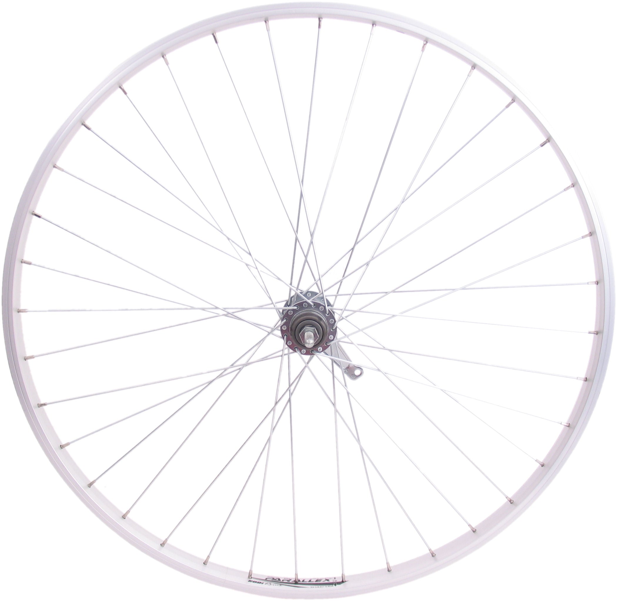 Shimano achterwiel 28 x 1 4 aluminium remnaaf zilver