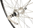 Achterwiel 28 622x19c ryde zac 19 velg met 7 8 speed freewheel en snelspanner - zwart