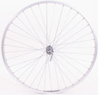 Sunrace voorwiel 28 622*21 parallex velg met qr naaf zilver