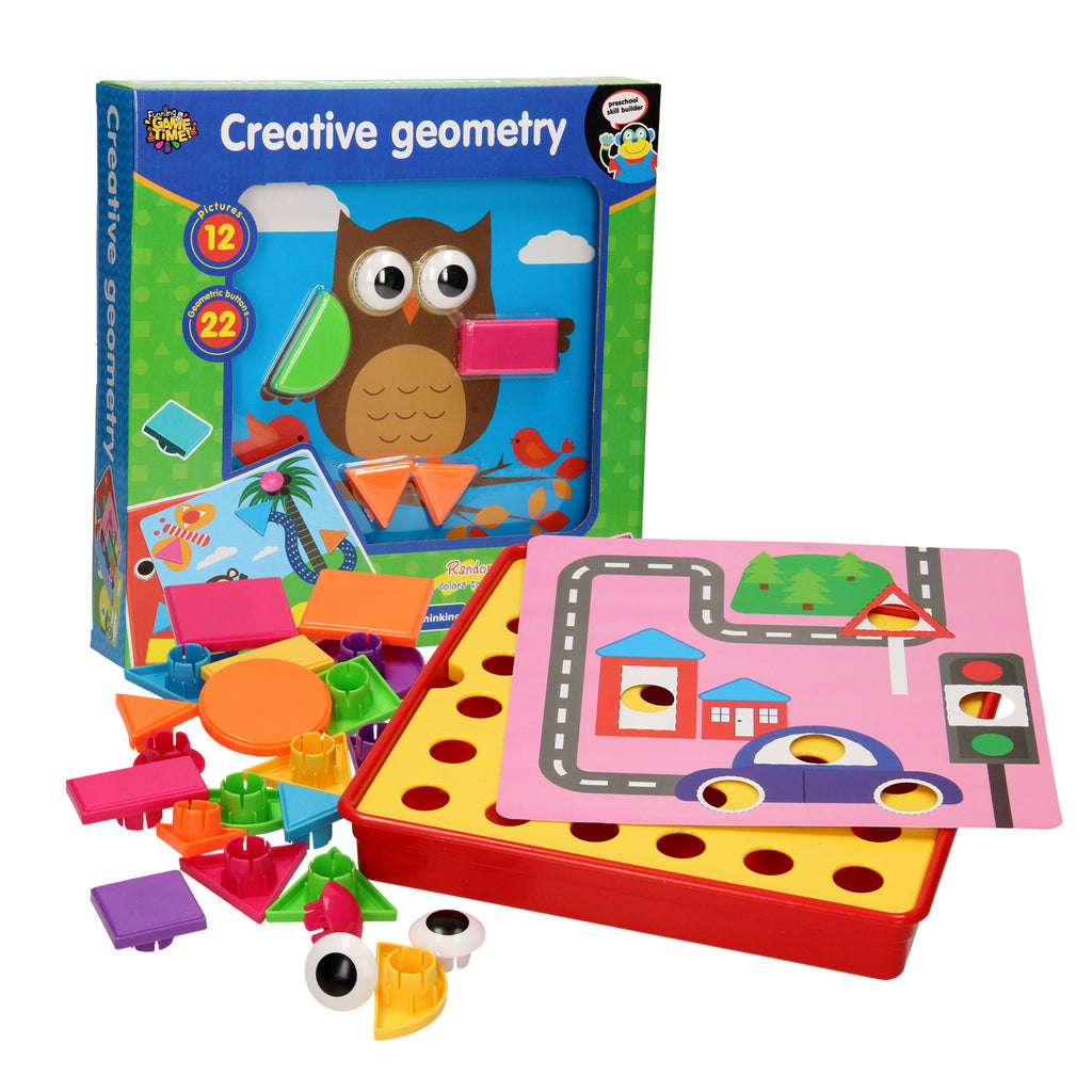 - Vormenpuzzels met Kleurenkaarten 33dlg.