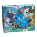 - Vloerpuzzel XL Huisdieren Feest 48 stuks(90x60cm)