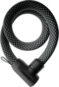 Abus fietsslot textiel-kettingslot - yarnit™ 4004k - security level 7 - zwart - 110 cm - geschikt voor elektrische fietsen en stadsfietsen - lichtgewicht - slechts 0,88 kg