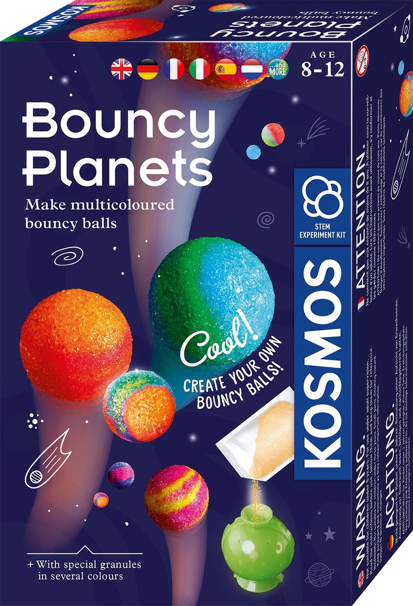 Kosmos - stuiterende planeten maken