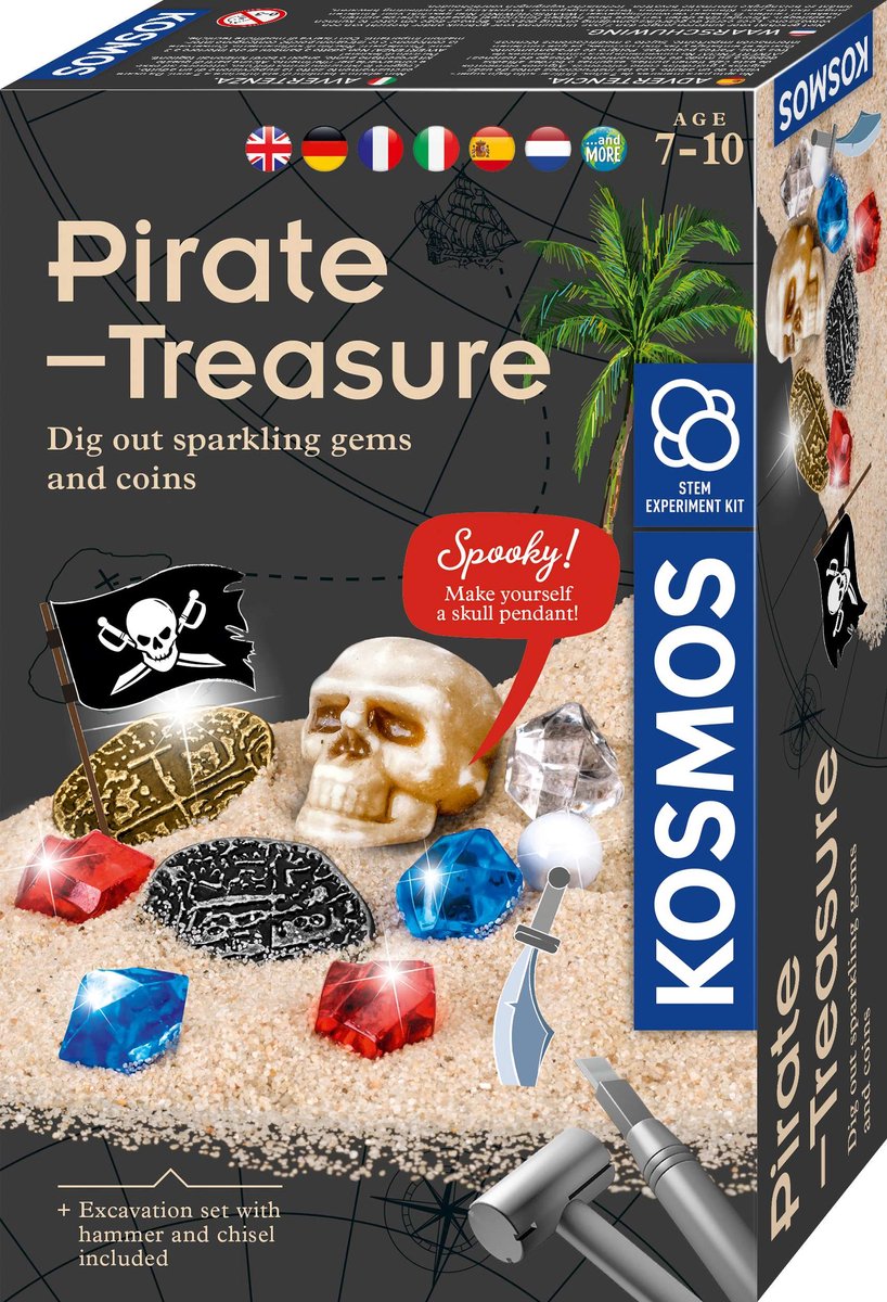 Kosmos - dig out pirate treasure speelset