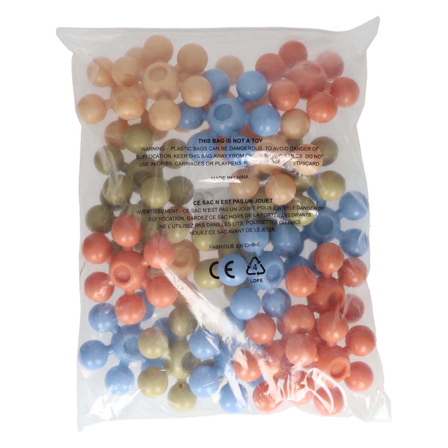 - Gekleurde Stervormige Connectors - 20 stuks
