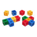 Lobbes - Lobbes Bouwset koppelblokjes - 6 kleuren - 300dlg