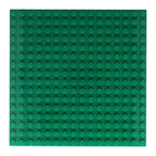 Bouwplaat groen - 25,5x25,5cm