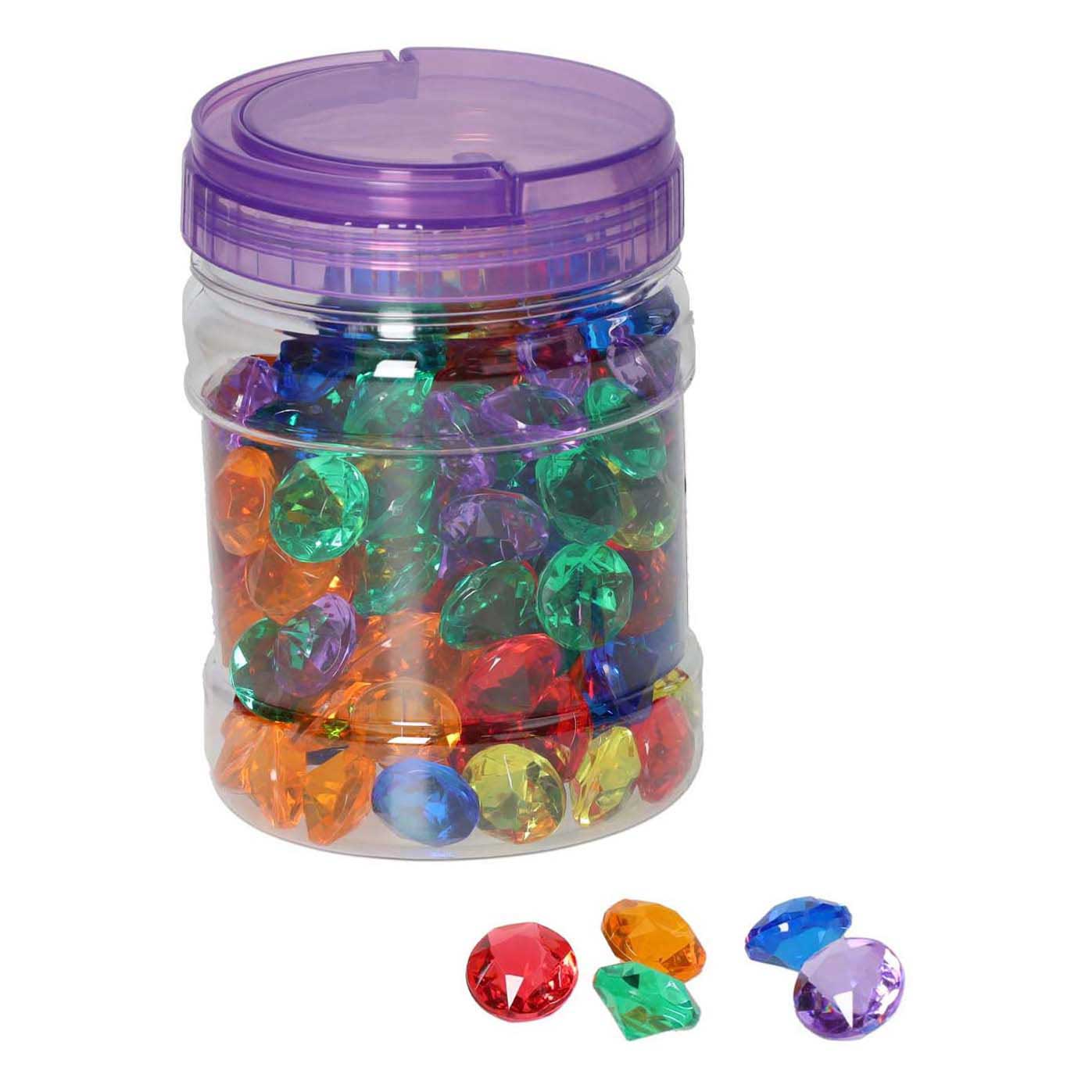 - Transparante Kleine Diamanten - 144dlg