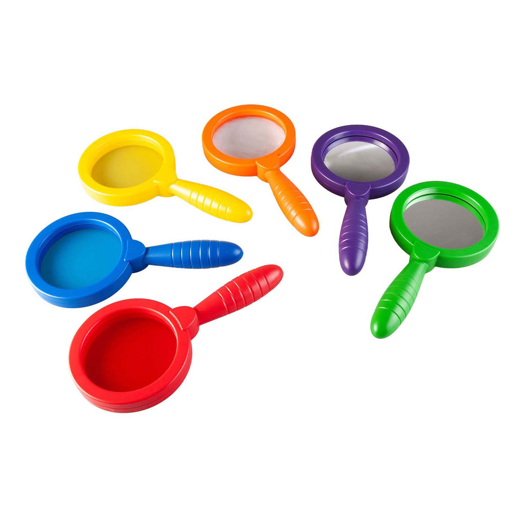 - Dubbelzijdige Gebogen Spiegels - 6 stuks