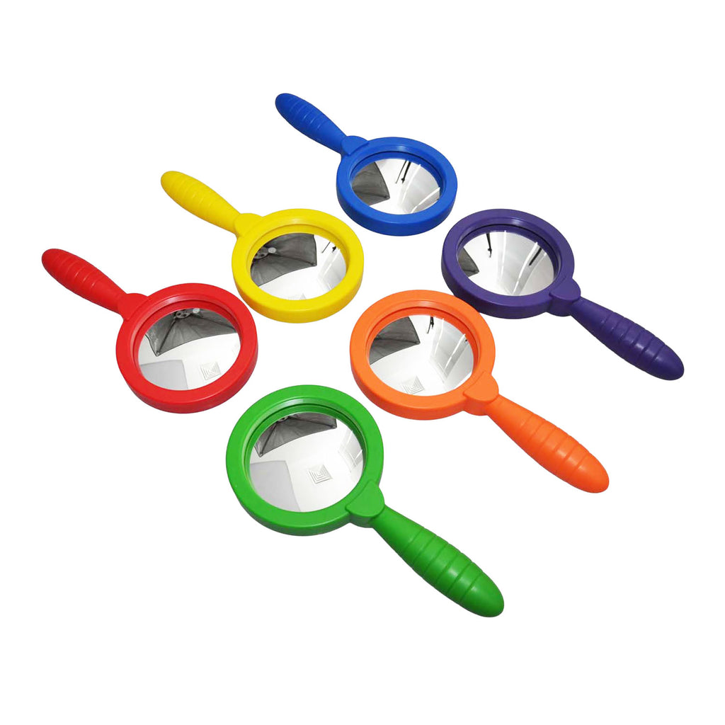 - Dubbelzijdige Gebogen Spiegels - 6 stuks