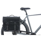 Basil - Dubbele fietstas urban load mik 48-53 liter - zwart