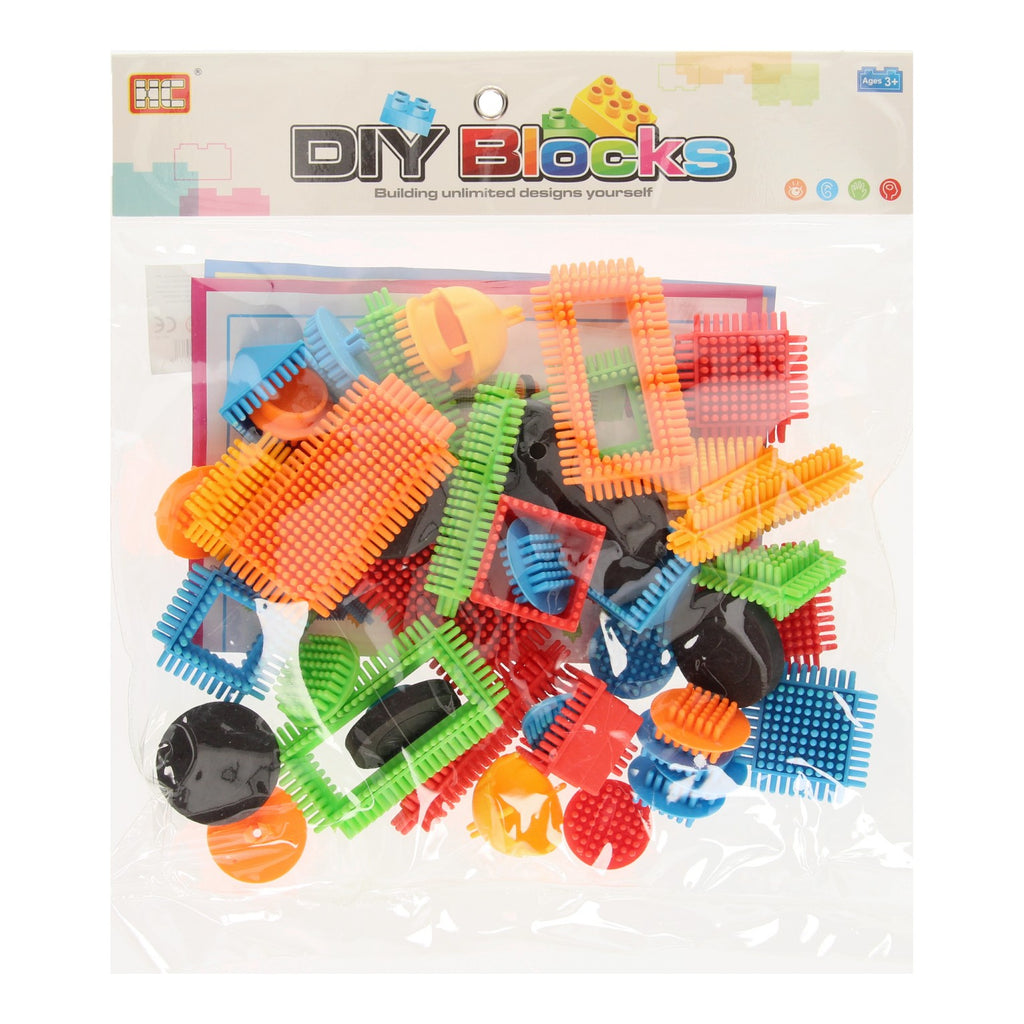 Bloko - Bloko Bristle bouwblokken 46dlg