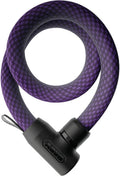 Abus fietsslot textiel-kettingslot - yarnit™ 4004k - security level 7 - paars - 110 cm - geschikt voor elektrische fietsen en stadsfietsen - lichtgewicht - slechts 0,88 kg